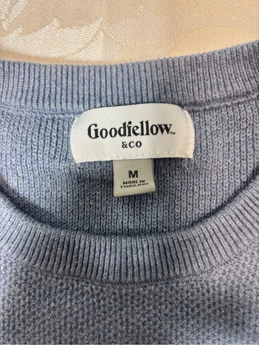 Goodfellow & Co Men's Crewneck Sweater - Dusty Blue